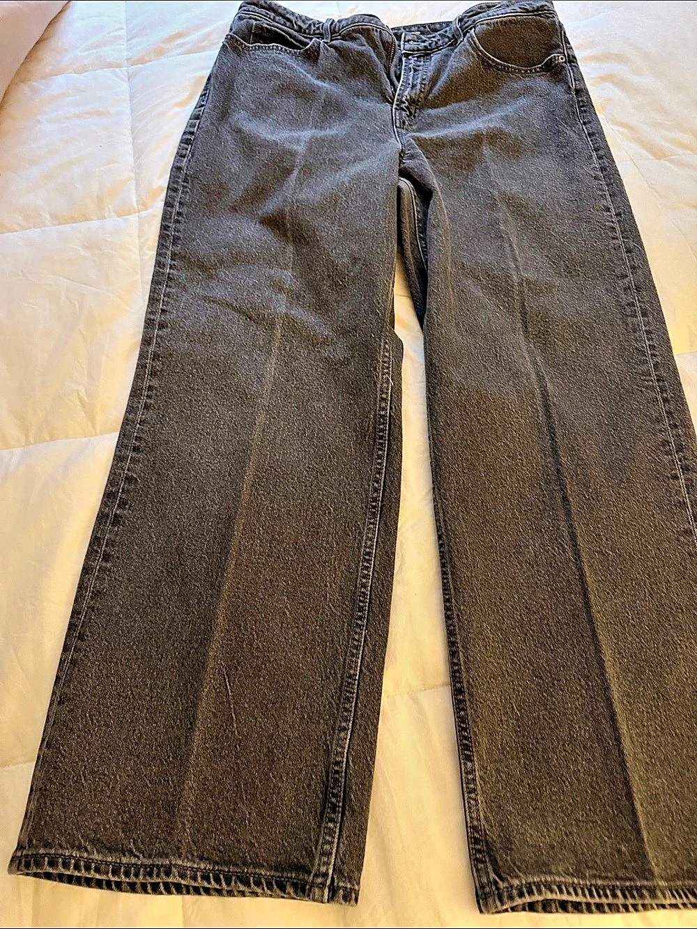 Old navy Extra High-Rise 10" Secret-Smooth Pockets Wide-Leg Jeans Size